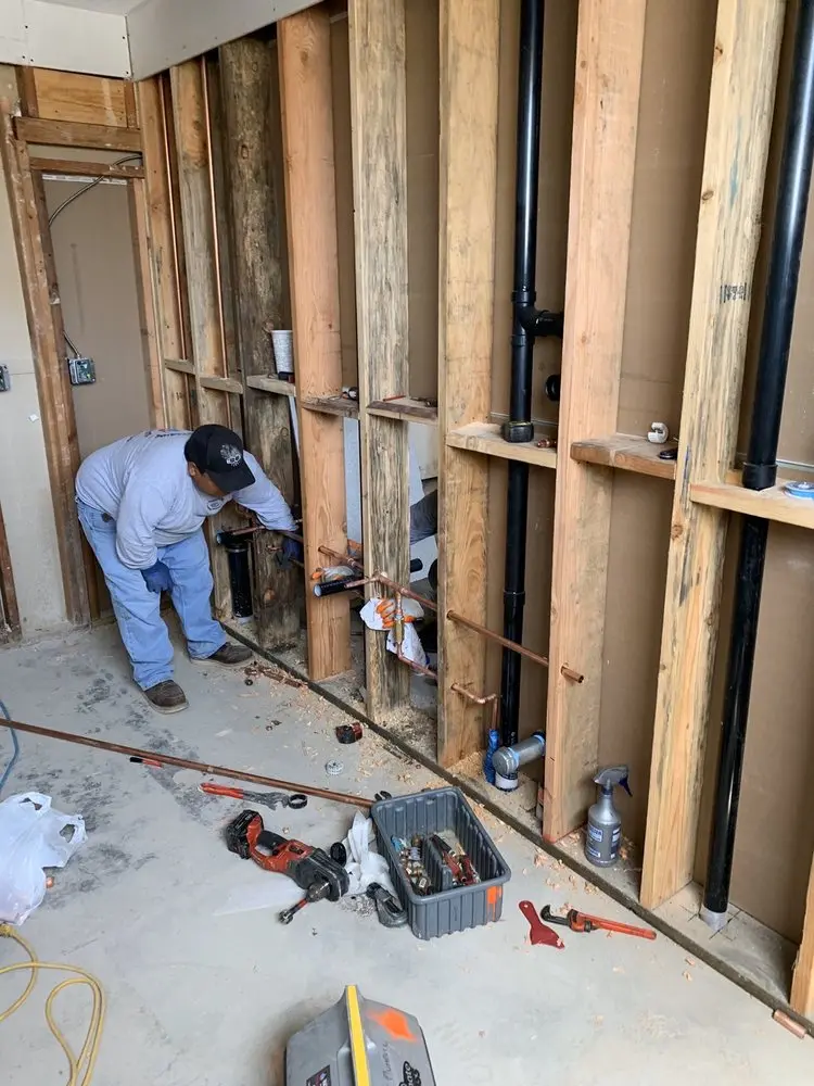 Commercial rough-in plumbing for Water Heater Replacement in Downtown Saugus